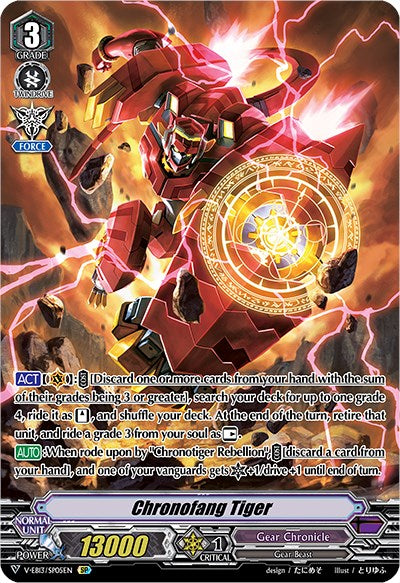 Chronofang Tiger (V-EB13/SP05EN) [The Astral Force] | Pegasus Games WI