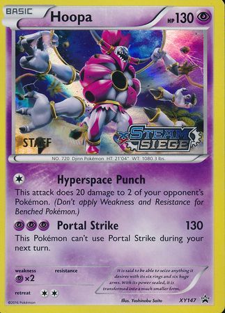 Hoopa (XY147) (Staff) [XY: Black Star Promos] | Pegasus Games WI
