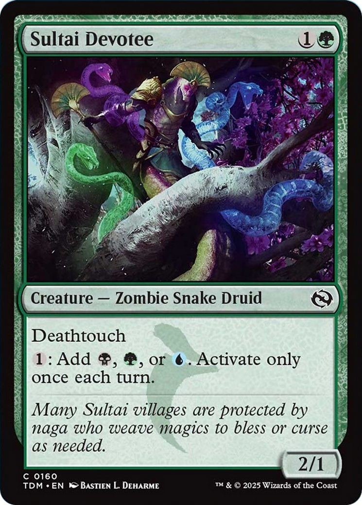 Sultai Devotee [Tarkir: Dragonstorm] | Pegasus Games WI
