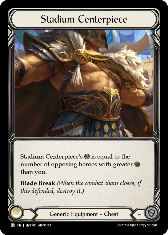 Stadium Centerpiece [HVY203] (Heavy Hitters)  Cold Foil | Pegasus Games WI