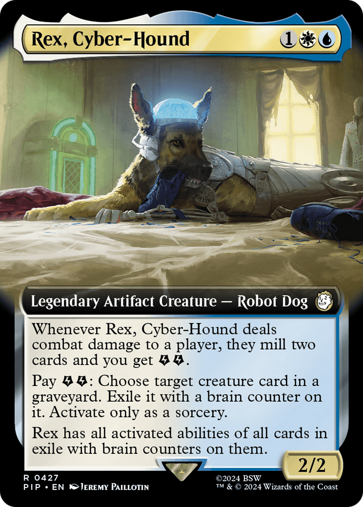 Rex, Cyber-Hound (Extended Art) [Fallout] | Pegasus Games WI