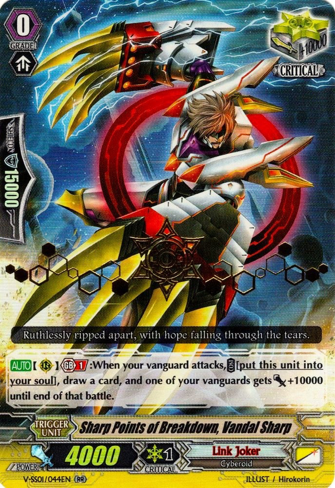 Sharp Points of Breakdown, Vandal Sharp (Hot Stamped) (V-SS01/044EN) [Premium Collection 2019] | Pegasus Games WI