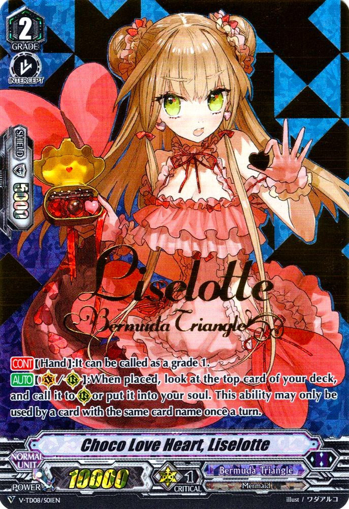 Choco Love Heart, Liselotte (V-TD08/S01EN) [Schokolade Melody] | Pegasus Games WI