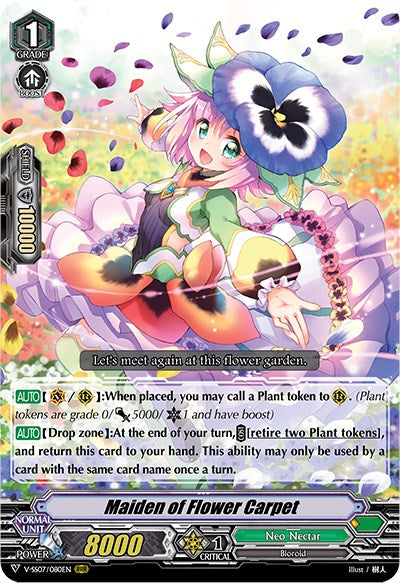 Maiden of Flower Carpet (V-SS07/080EN) [Clan Selection Plus Vol.1] | Pegasus Games WI