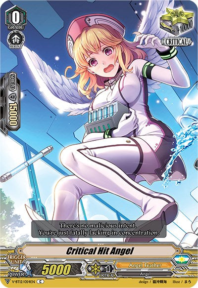 Critical Hit Angel (V-BT12/054EN) [Divine Lightning Radiance] | Pegasus Games WI