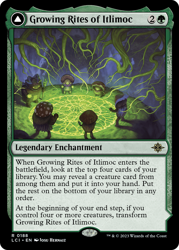 Growing Rites of Itlimoc // Itlimoc, Cradle of the Sun [The Lost Caverns of Ixalan] | Pegasus Games WI