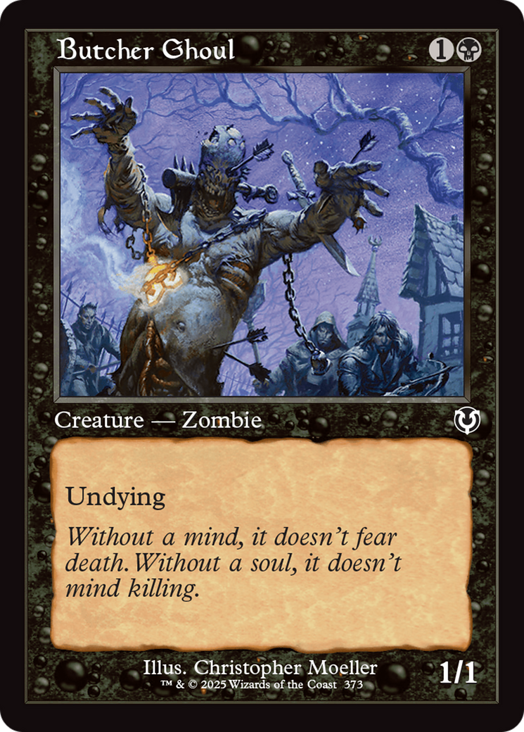 Butcher Ghoul (Retro Frame) [Innistrad Remastered] | Pegasus Games WI