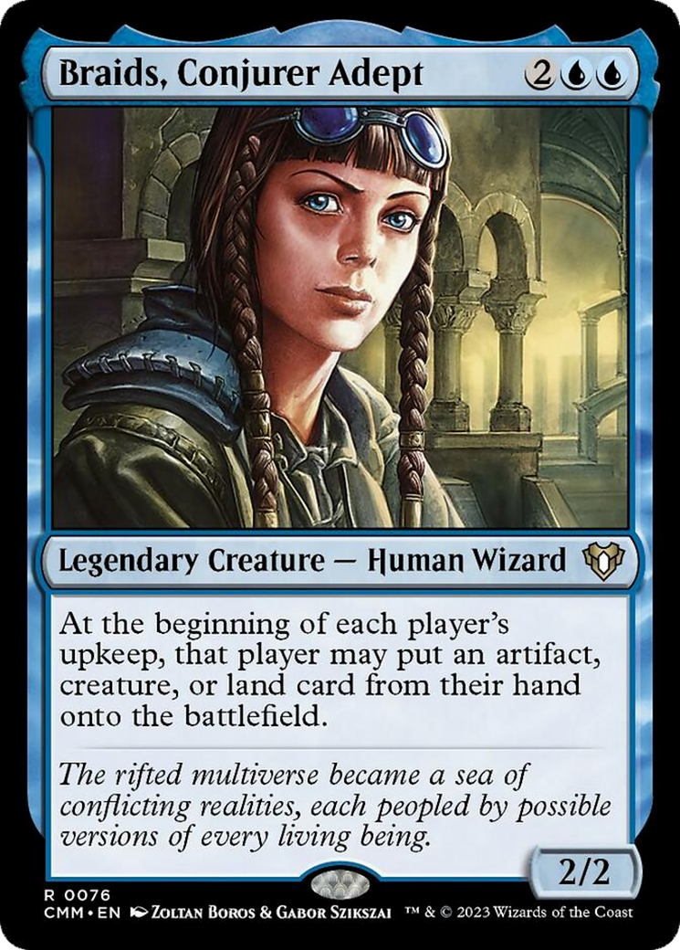Braids, Conjurer Adept [Commander Masters] | Pegasus Games WI