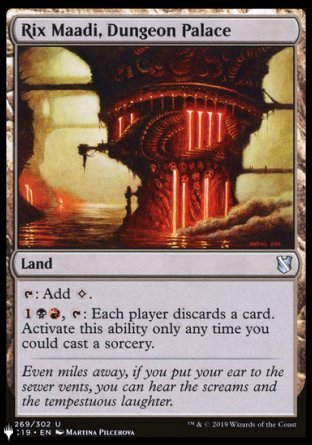 Rix Maadi, Dungeon Palace [The List] | Pegasus Games WI