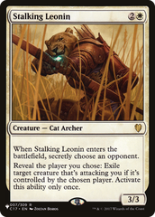 Stalking Leonin [The List] | Pegasus Games WI