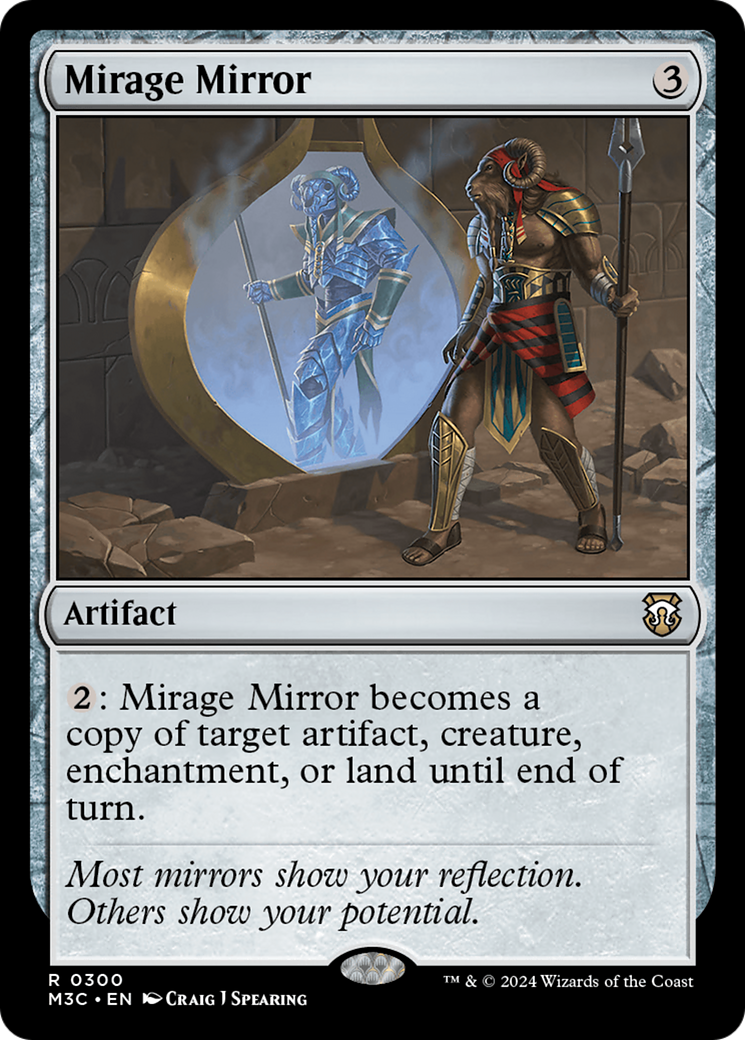 Mirage Mirror (Ripple Foil) [Modern Horizons 3 Commander] | Pegasus Games WI