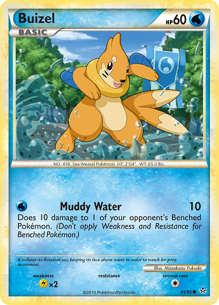 Buizel (45/95) [HeartGold & SoulSilver: Unleashed] | Pegasus Games WI