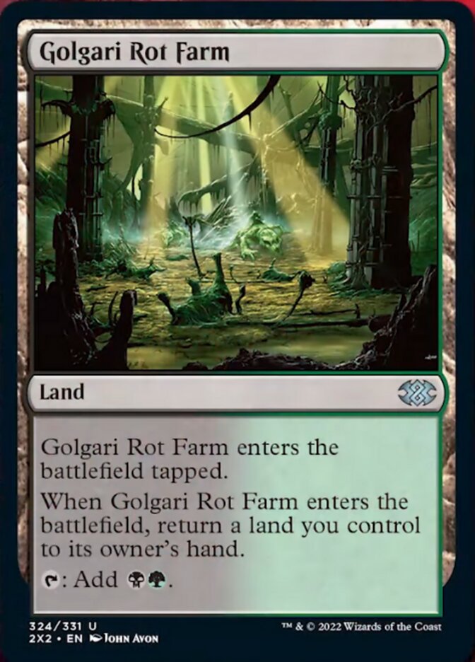 Golgari Rot Farm [Double Masters 2022] | Pegasus Games WI