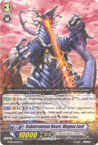 Subterranean Beast, Magma Lord (BT08/023EN) [Blue Storm Armada] | Pegasus Games WI