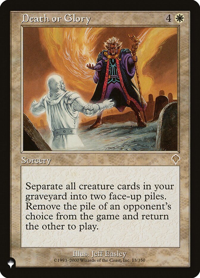 Death or Glory [The List] | Pegasus Games WI