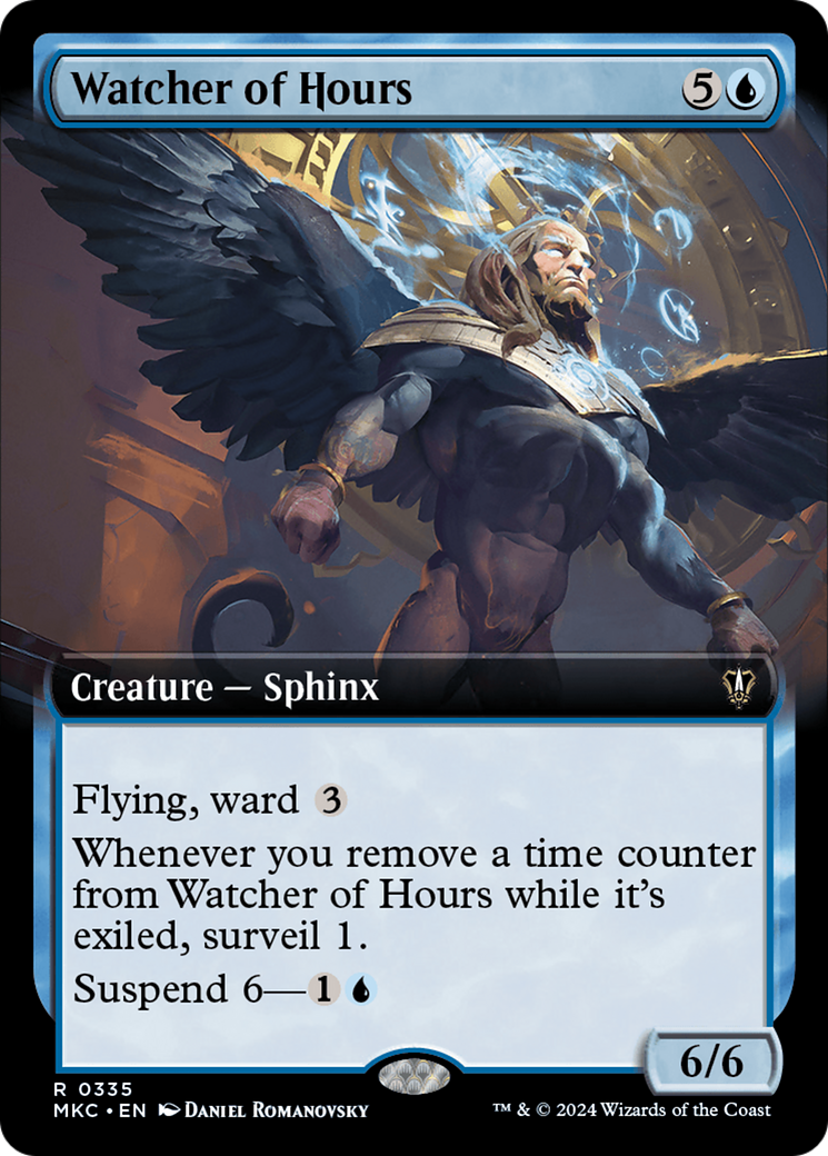 Watcher of Hours (Extended Art) [Murders at Karlov Manor Commander] | Pegasus Games WI