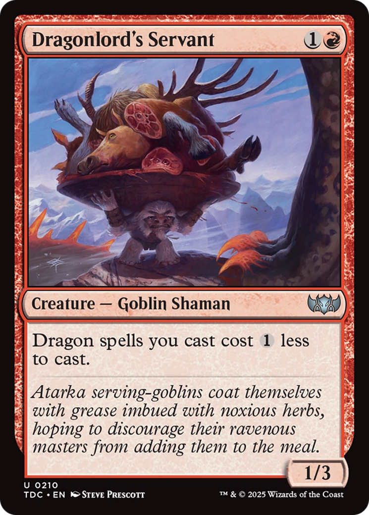 Dragonlord's Servant [Tarkir: Dragonstorm Commander] | Pegasus Games WI