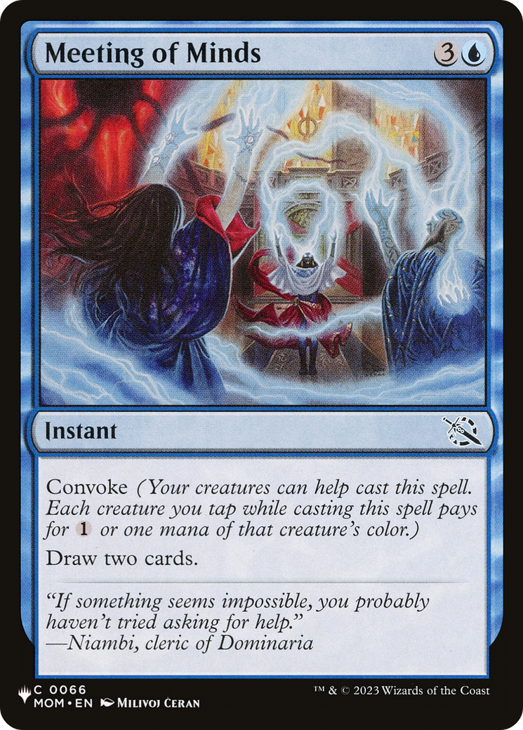 Meeting of Minds [The List] | Pegasus Games WI