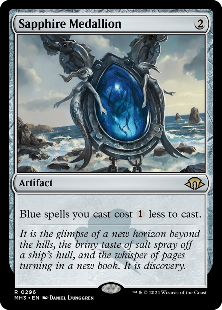 Sapphire Medallion [Modern Horizons 3] | Pegasus Games WI