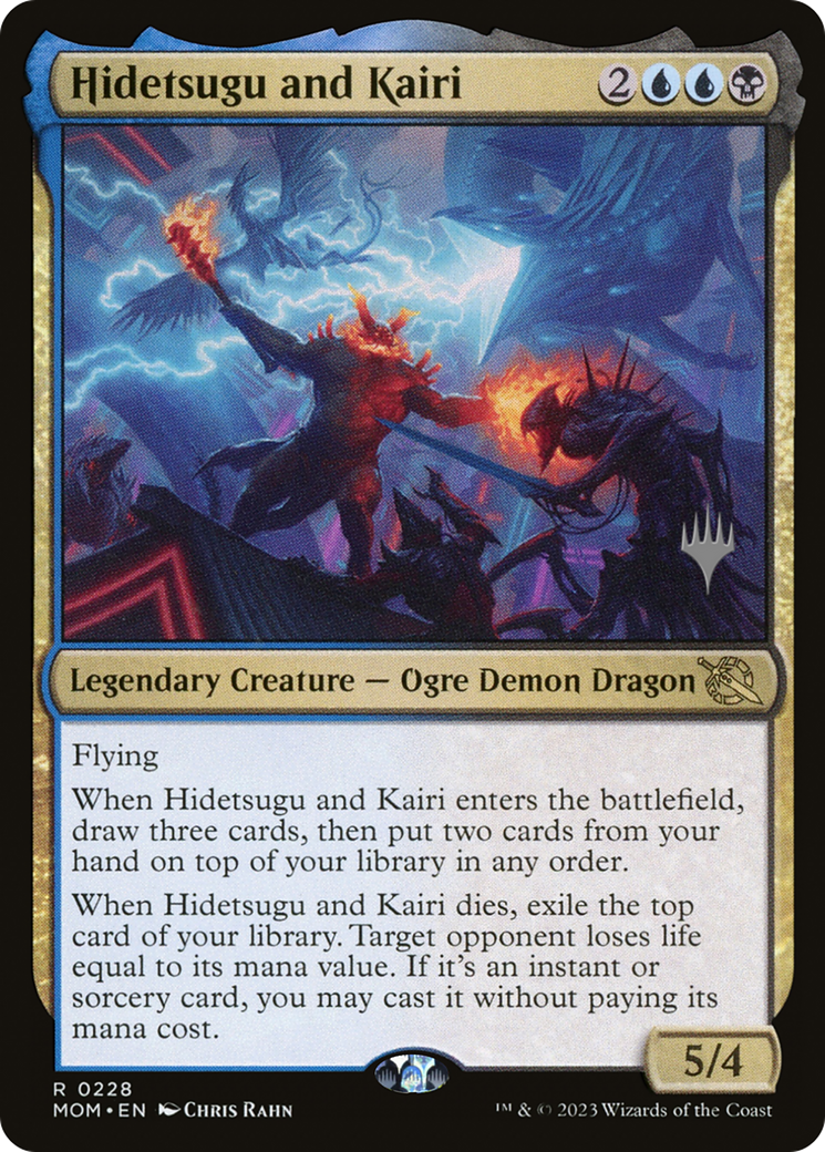 Hidetsugu and Kairi (Promo Pack) [March of the Machine Promos] | Pegasus Games WI