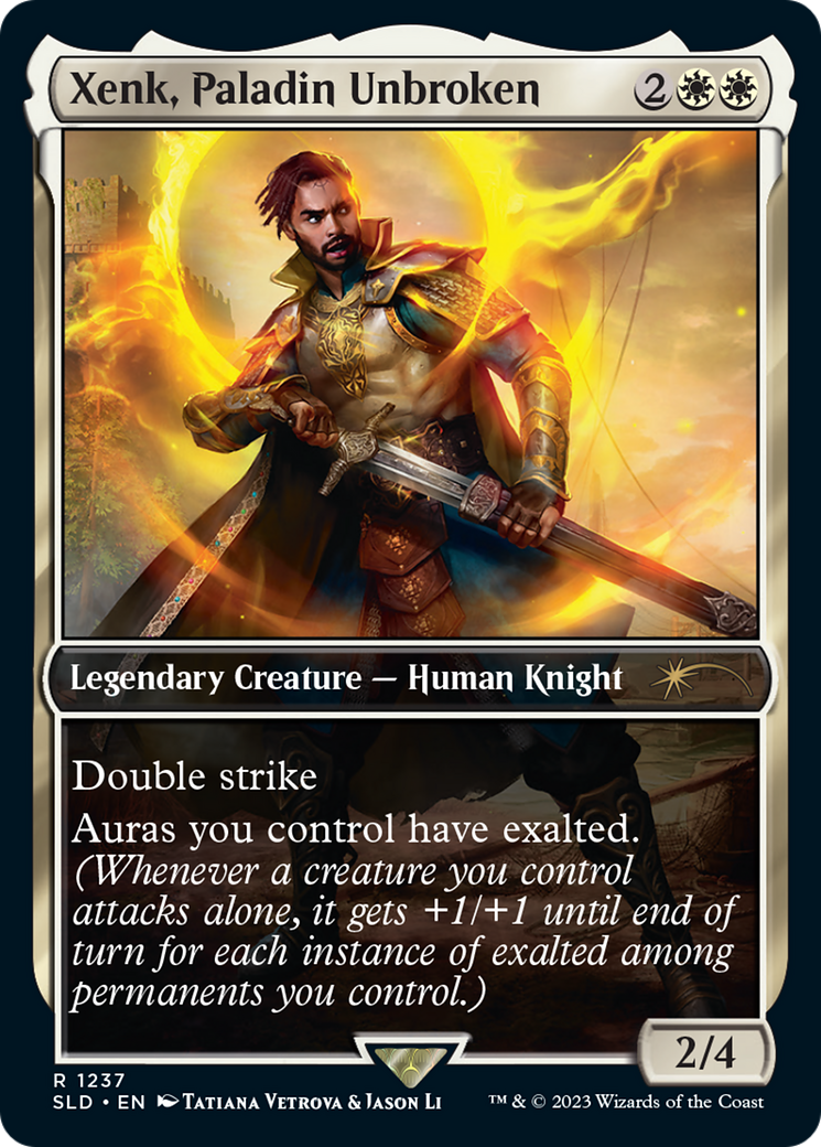 Xenk, Paladin Unbroken [Secret Lair Drop Series] | Pegasus Games WI