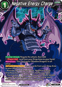 Negative Energy Charge (Tournament Pack Vol. 8) (P-389) [Tournament Promotion Cards] | Pegasus Games WI