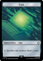 Energy Reserve // Clue Double-Sided Token [Fallout Tokens] | Pegasus Games WI