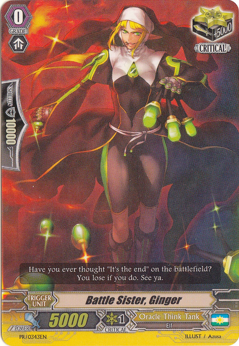 Battle Sister, Ginger (PR/0343EN) [Promo Cards] | Pegasus Games WI