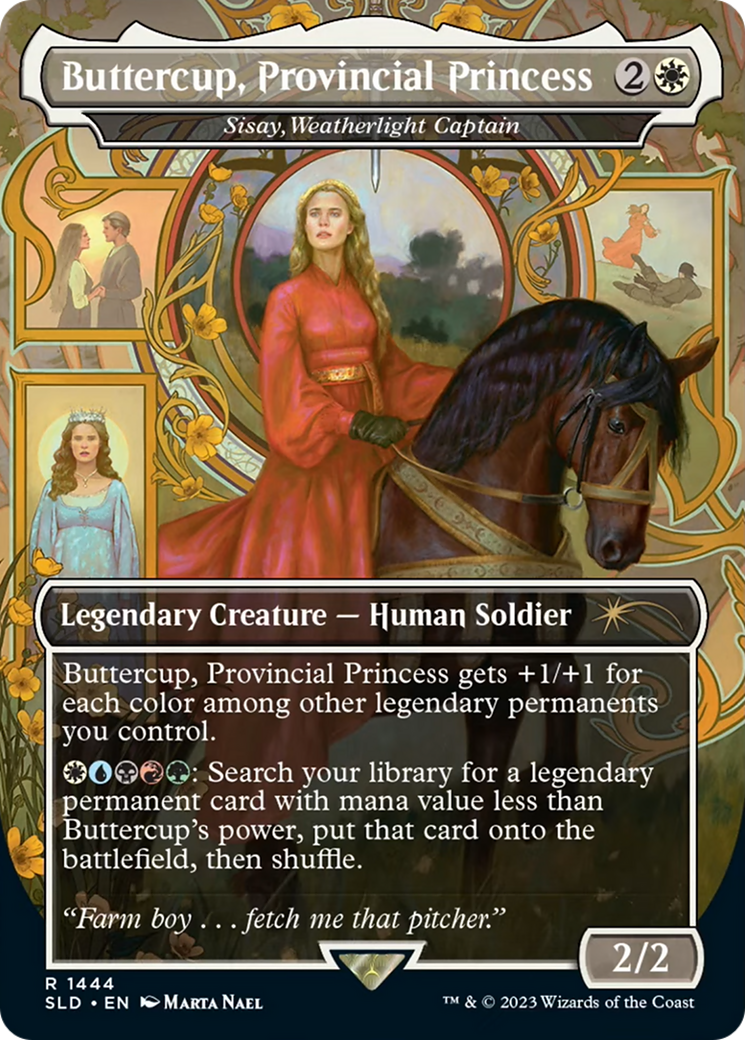 Buttercup, Provincial Princess - Sisay, Weatherlight Captain [Secret Lair Drop Series] | Pegasus Games WI