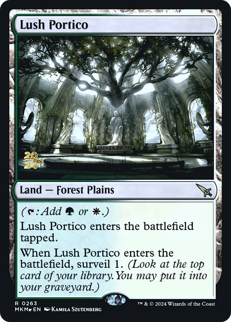 Lush Portico [Murders at Karlov Manor Prerelease Promos] | Pegasus Games WI