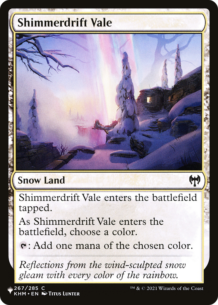 Shimmerdrift Vale [The List] | Pegasus Games WI