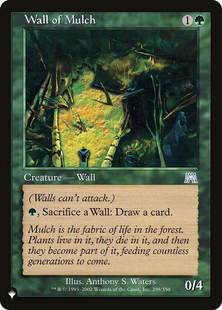 Wall of Mulch [The List Reprints] | Pegasus Games WI