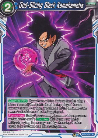 God-Slicing Black Kamehameha (BT10-057) [Rise of the Unison Warrior 2nd Edition] | Pegasus Games WI