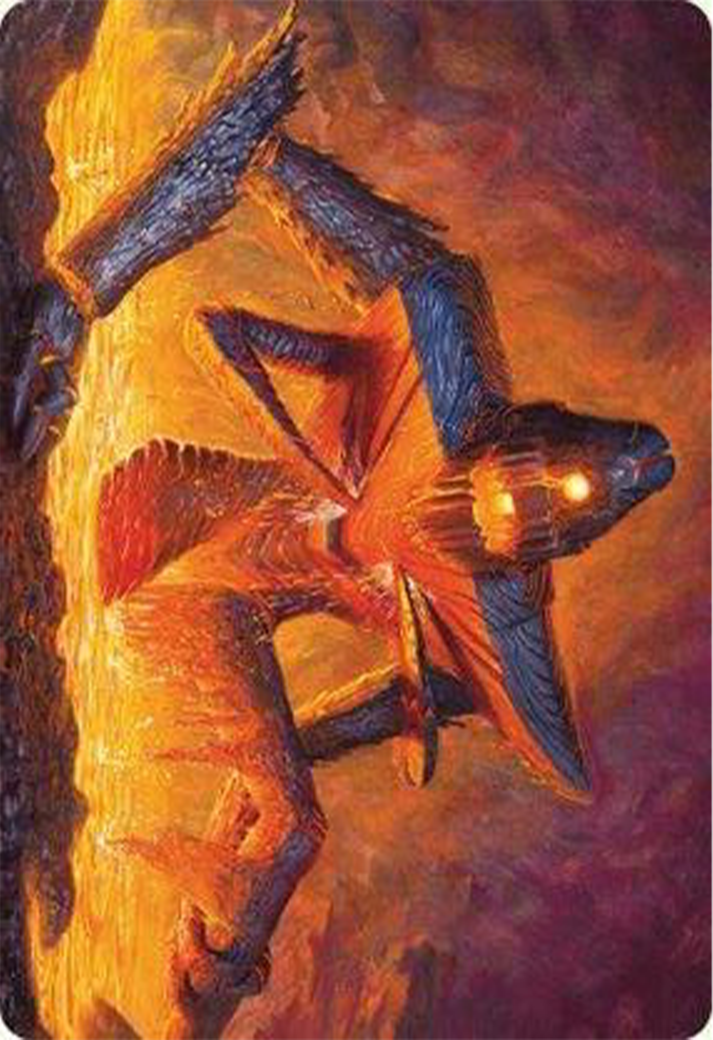 Molten Gatekeeper Art Card [Modern Horizons 3 Art Series] | Pegasus Games WI