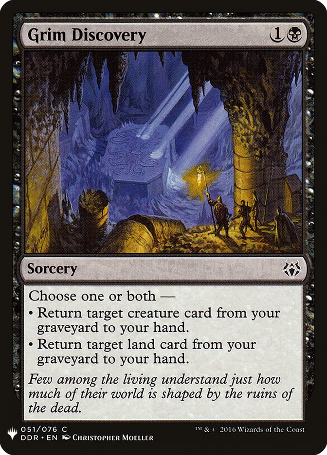 Grim Discovery [Mystery Booster] | Pegasus Games WI