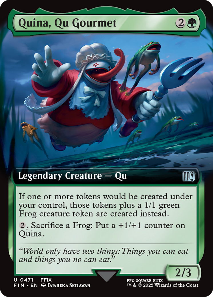 Quina, Qu Gourmet (Extended Art) [FINAL FANTASY] | Pegasus Games WI