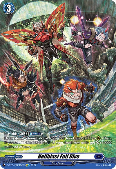 Hellblast Full Dive (D-BT04/SP45EN) [Awakening of Chakrabarthi] | Pegasus Games WI