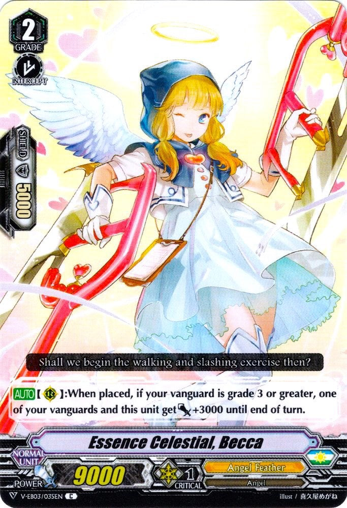 Essence Celestial, Becca (V-EB03/035EN) [ULTRARARE MIRACLE COLLECTION] | Pegasus Games WI