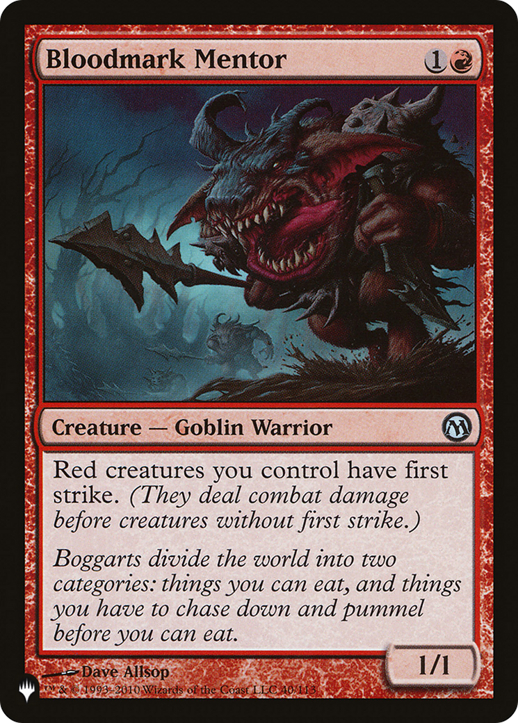 Bloodmark Mentor [The List] | Pegasus Games WI