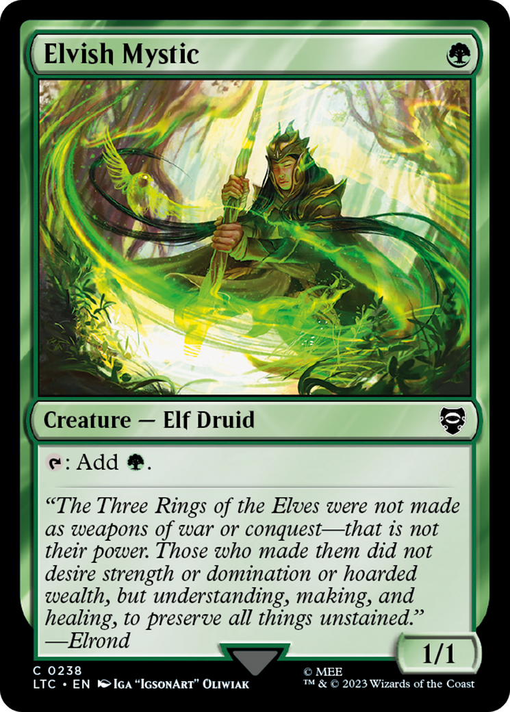 Elvish Mystic [The Lord of the Rings: Tales of Middle-Earth Commander] | Pegasus Games WI