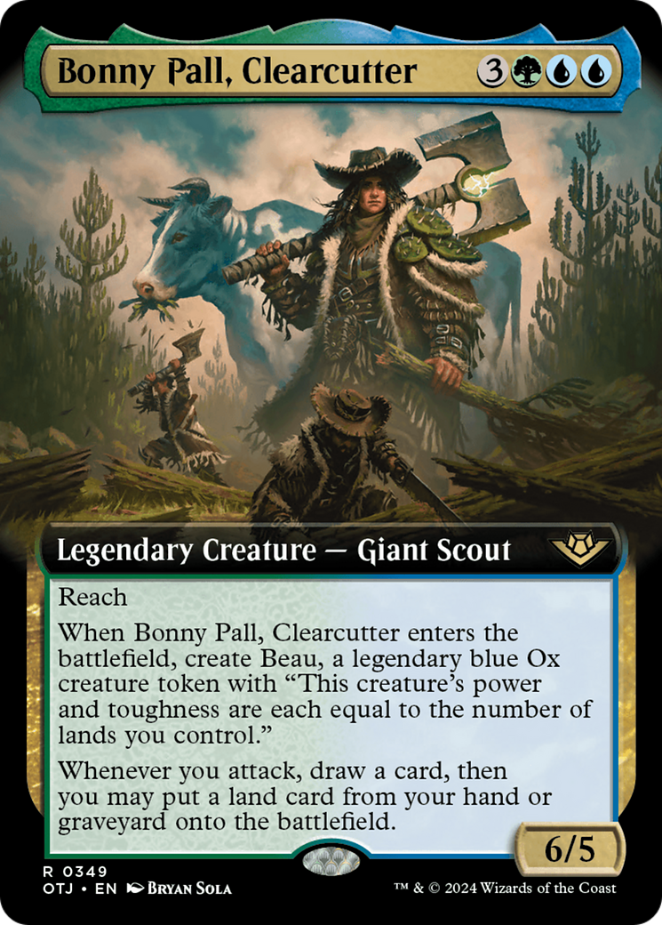 Bonny Pall, Clearcutter (Extended Art) [Outlaws of Thunder Junction] | Pegasus Games WI