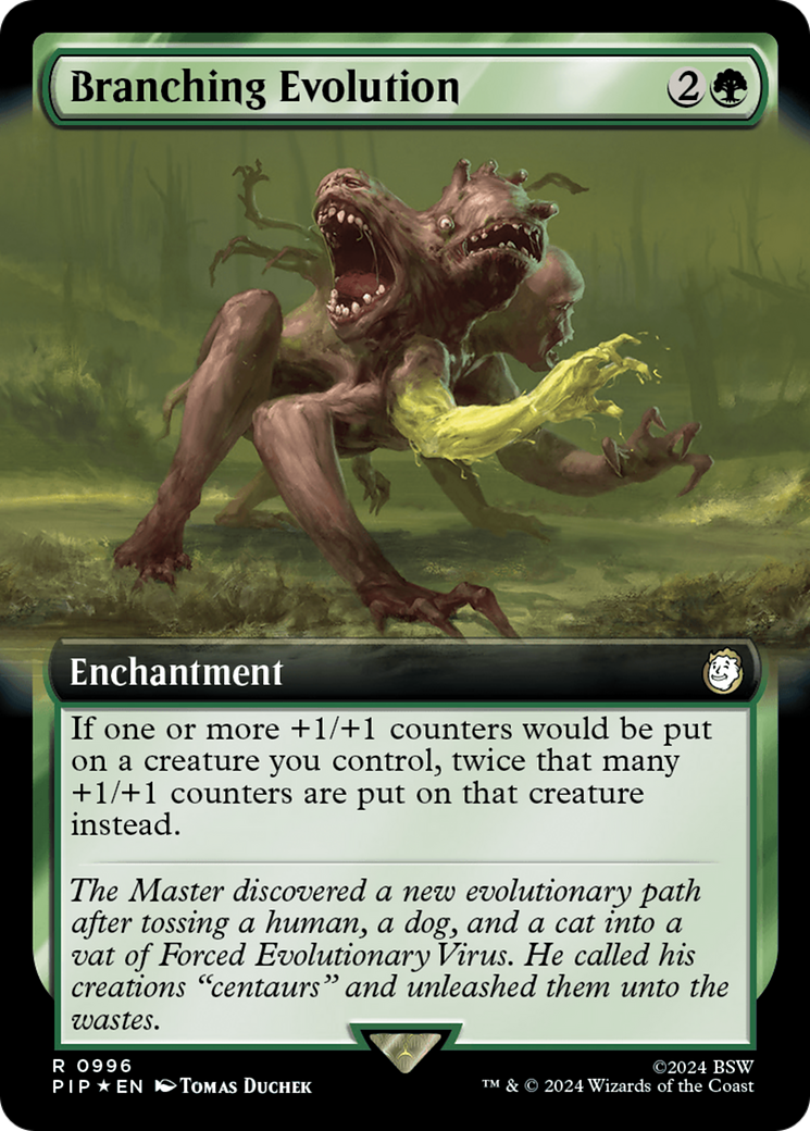 Branching Evolution (Extended Art) (Surge Foil) [Fallout] | Pegasus Games WI