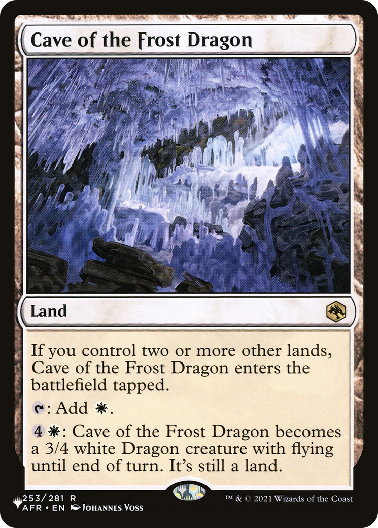 Cave of the Frost Dragon [The List] | Pegasus Games WI