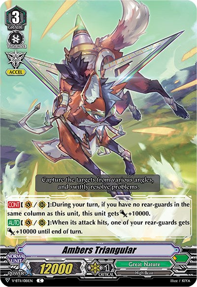 Ambers Triangular (V-BT11/081EN) [Storm of the Blue Cavalry] | Pegasus Games WI