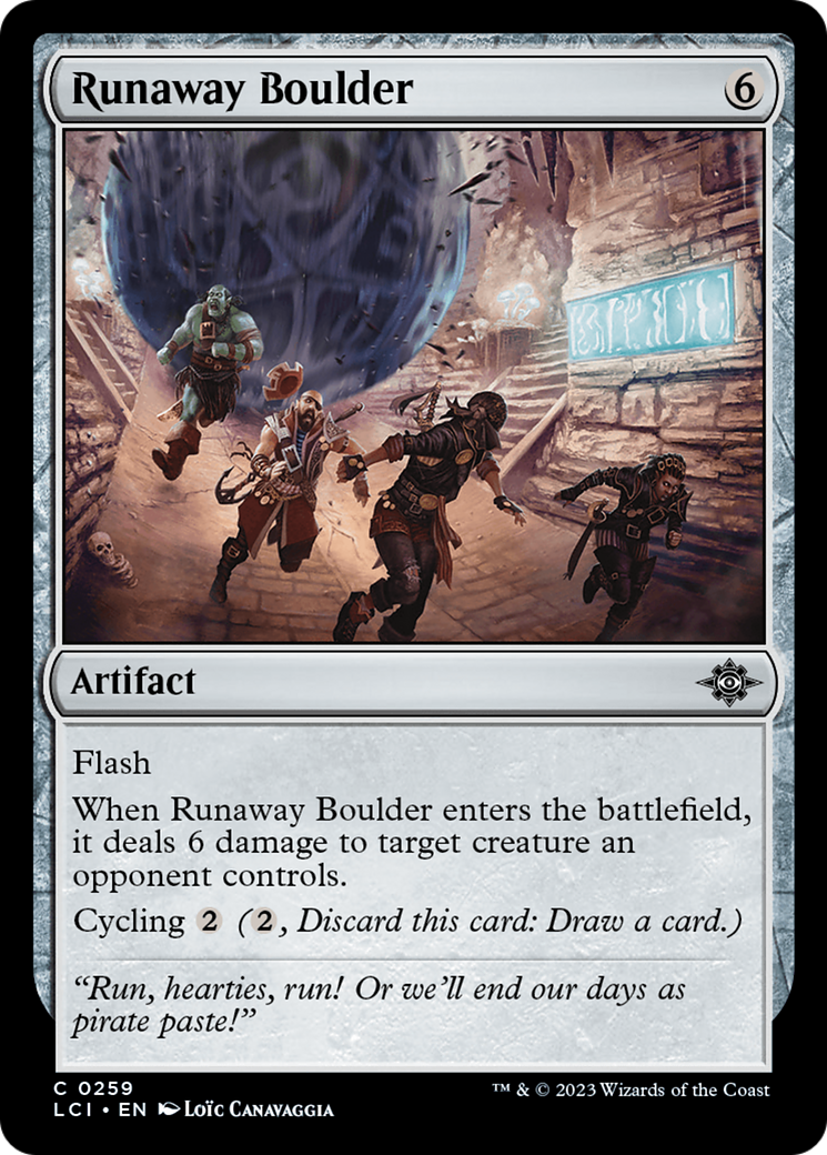 Runaway Boulder [The Lost Caverns of Ixalan] | Pegasus Games WI