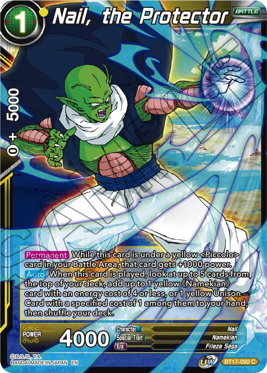 Nail, the Protector (BT17-092) [Ultimate Squad] | Pegasus Games WI