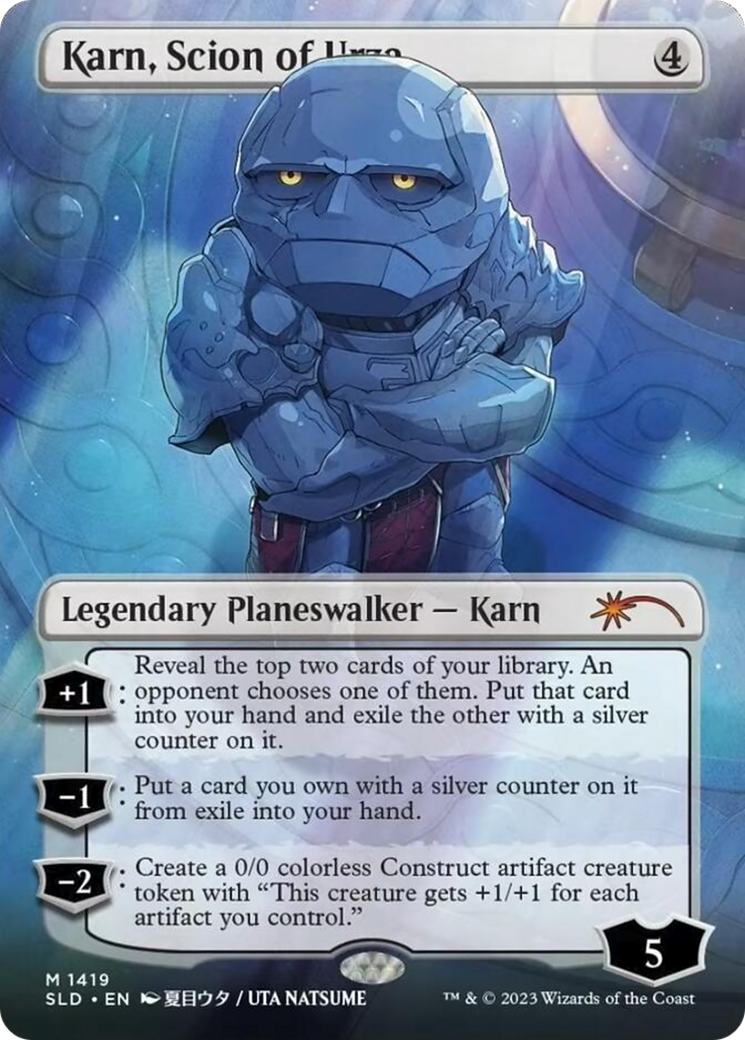 Karn, Scion of Urza (Rainbow Foil) [Secret Lair Drop Series] | Pegasus Games WI