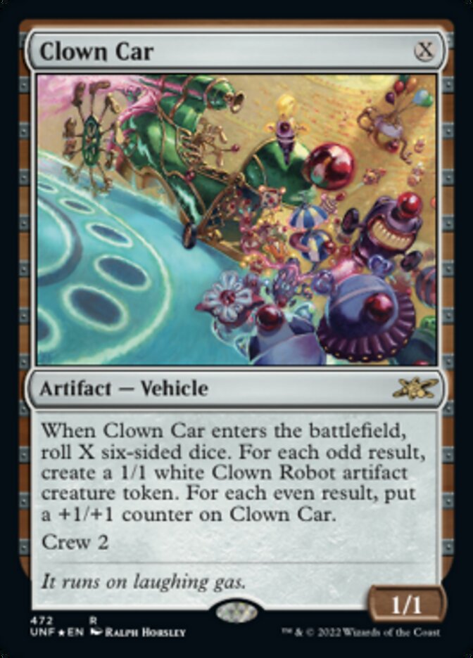 Clown Car (Galaxy Foil) [Unfinity] | Pegasus Games WI