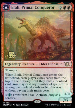 Etali, Primal Conqueror // Etali, Primal Sickness [March of the Machine Prerelease Promos] | Pegasus Games WI