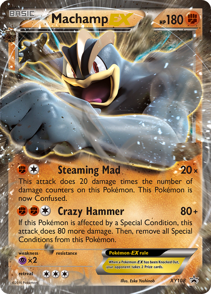 Machamp EX (XY108) [XY: Black Star Promos] | Pegasus Games WI